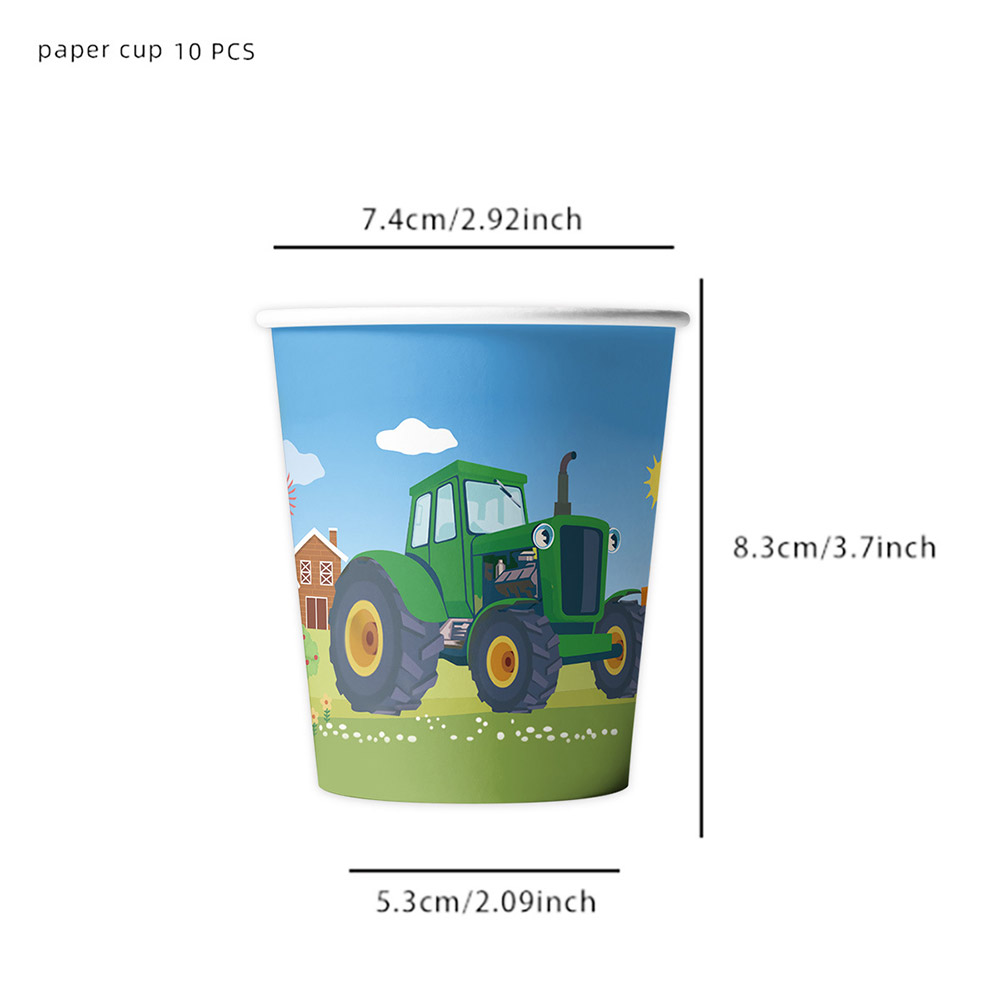 Tractor de granja verde, decor - Kids Outdoor Digger reseña y precio