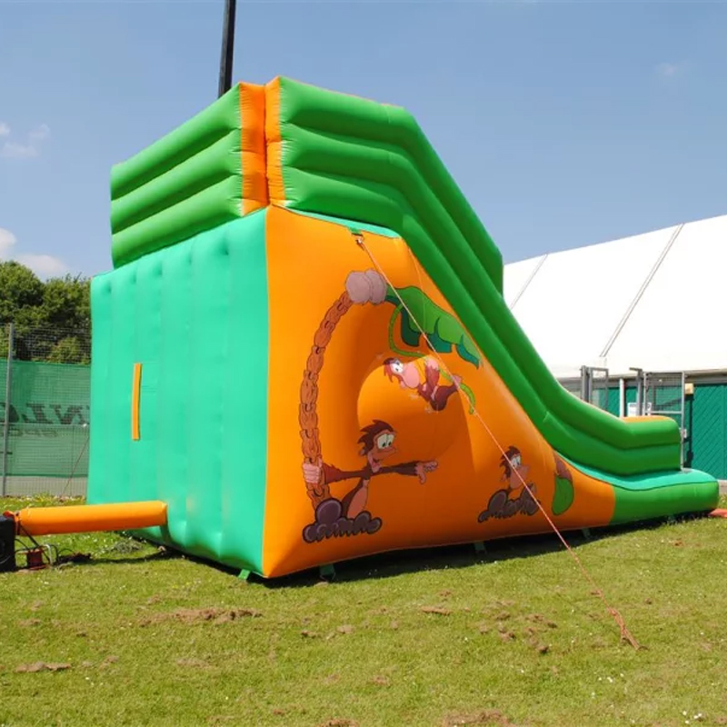 Diapositivas de rebote Casa de - Kids Outdoor House With Slide reseña y precio