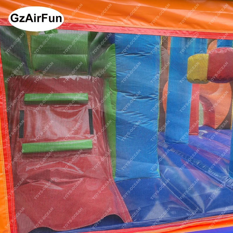 Castillo Inflable Comercial Pe - Kids Outdoor House With Slide reseña y precio