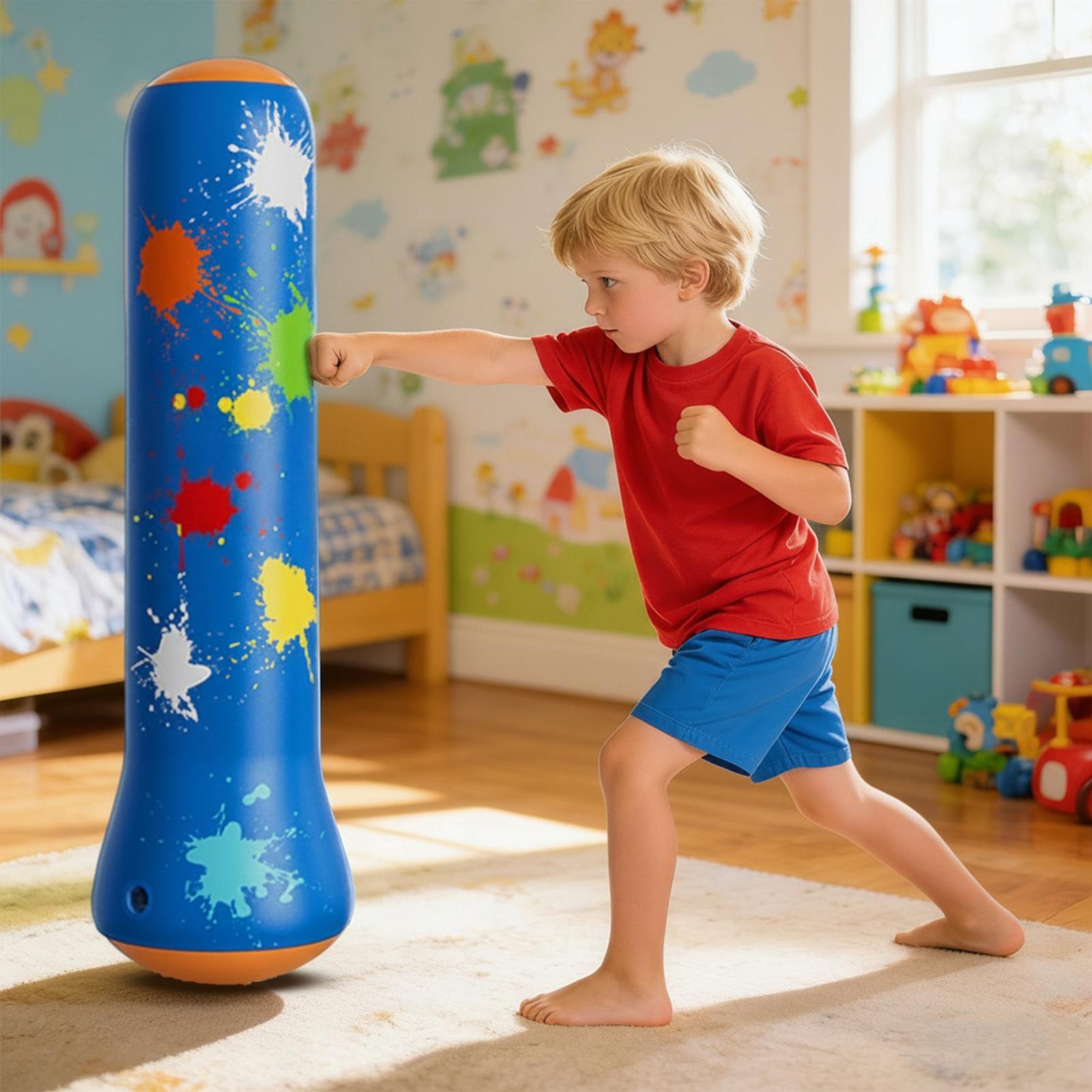 Saco de boxeo para niños, equi - Kids Outdoor Inflatable reseña y precio