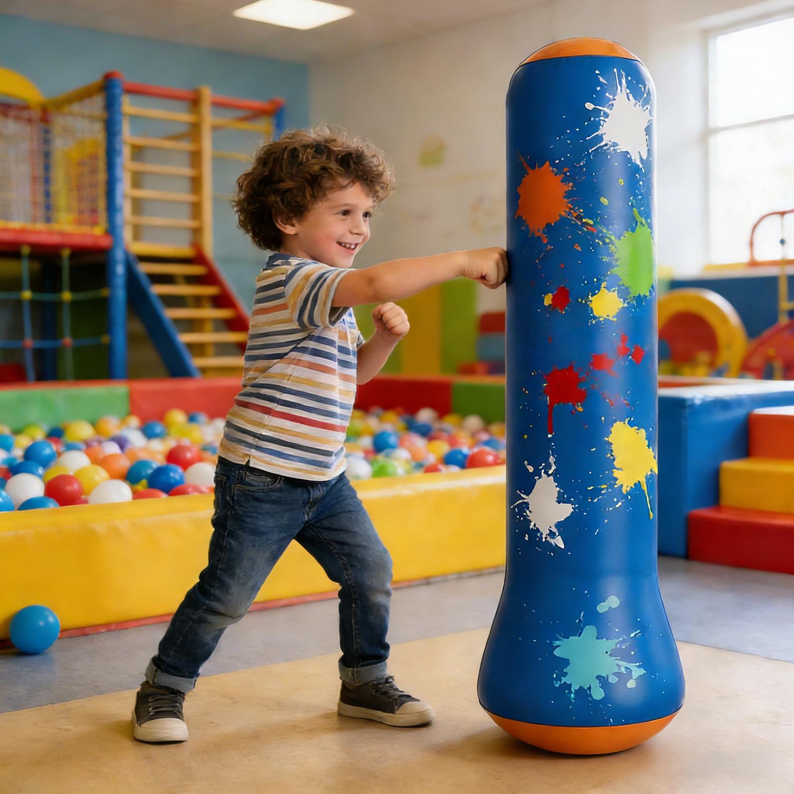 Saco de boxeo para niños, equi - Kids Outdoor Inflatable reseña y precio