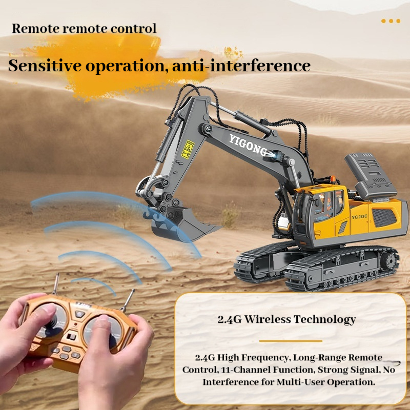 YIGONG Vehículo de Ingeniería  - Kids Outdoor Digger reseña y precio