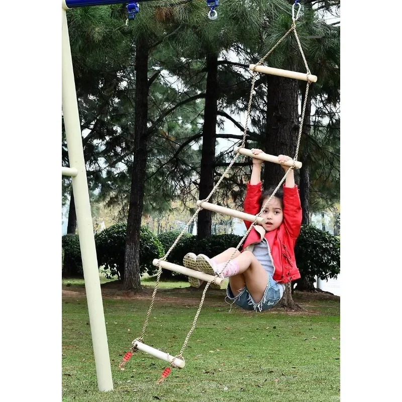 Escalera de Cuerda para Niños, - Kids Outdoor Play Area reseña y precio
