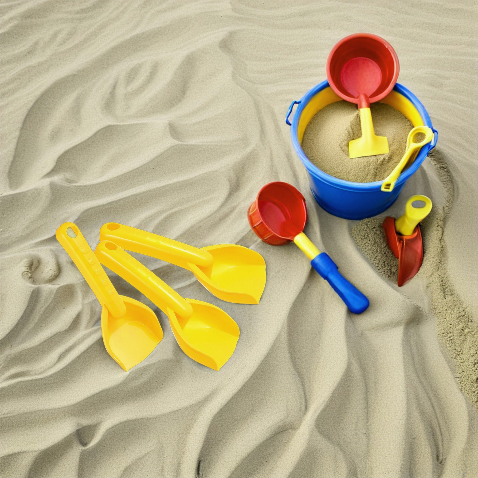 16 piezas de mini palas de plá - Kids Outdoor Digger reseña y precio