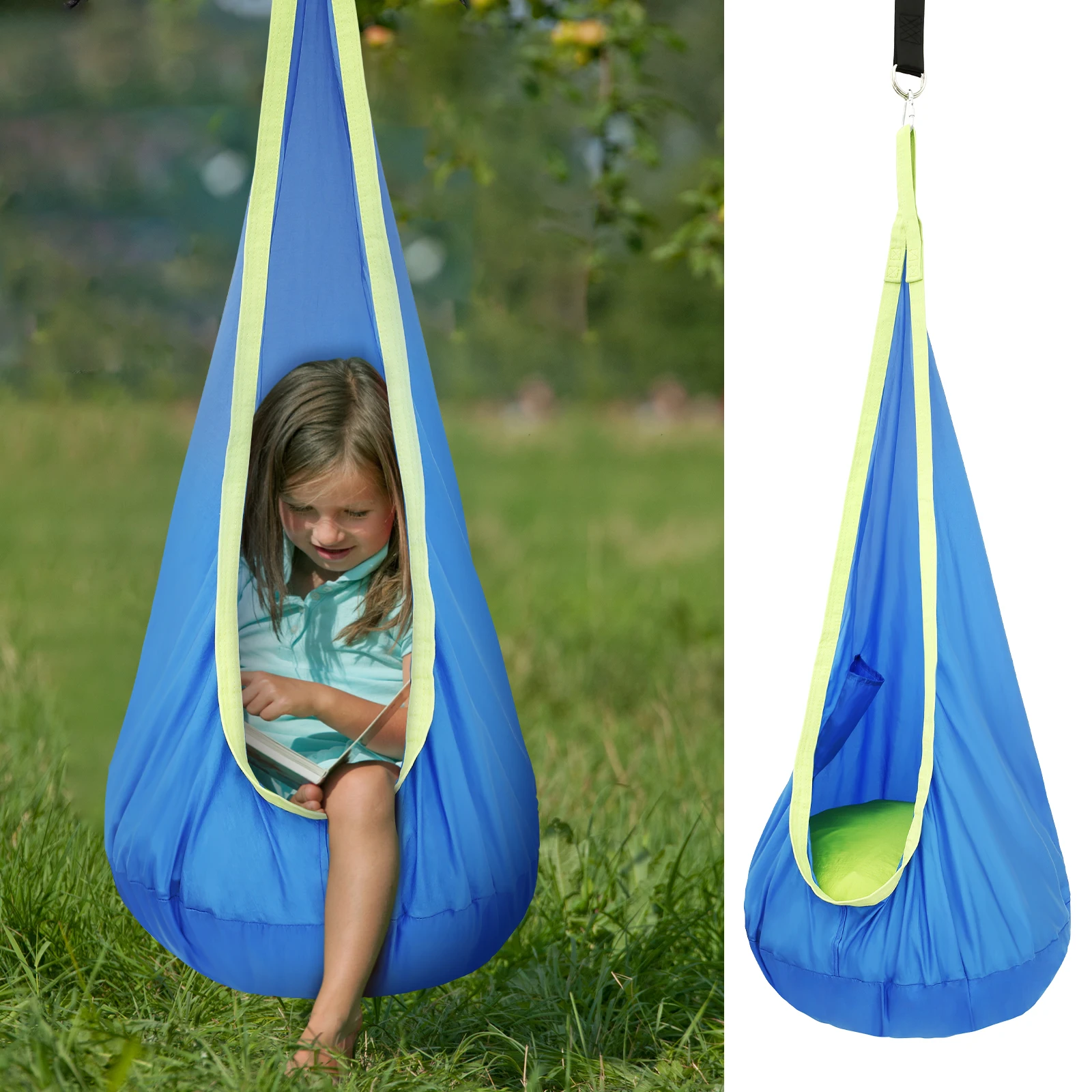Silla Columpio Sensorial para  - Kids Outdoor Hanging Chair reseña y precio
