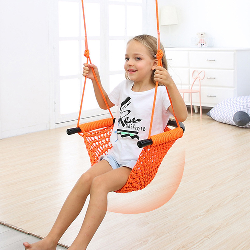 Columpio portátil para niños,  - Kids Outdoor Hanging Chair reseña y precio