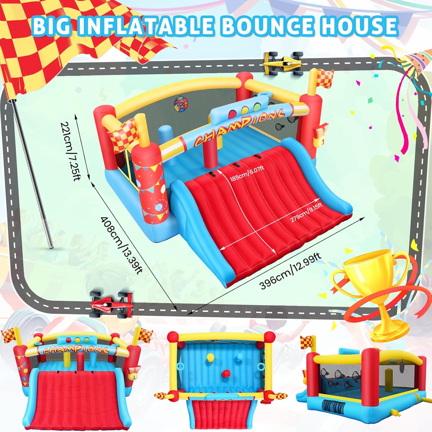 Gran Casa de Brinco Inflable p - Kids Outdoor Inflatable reseña y precio