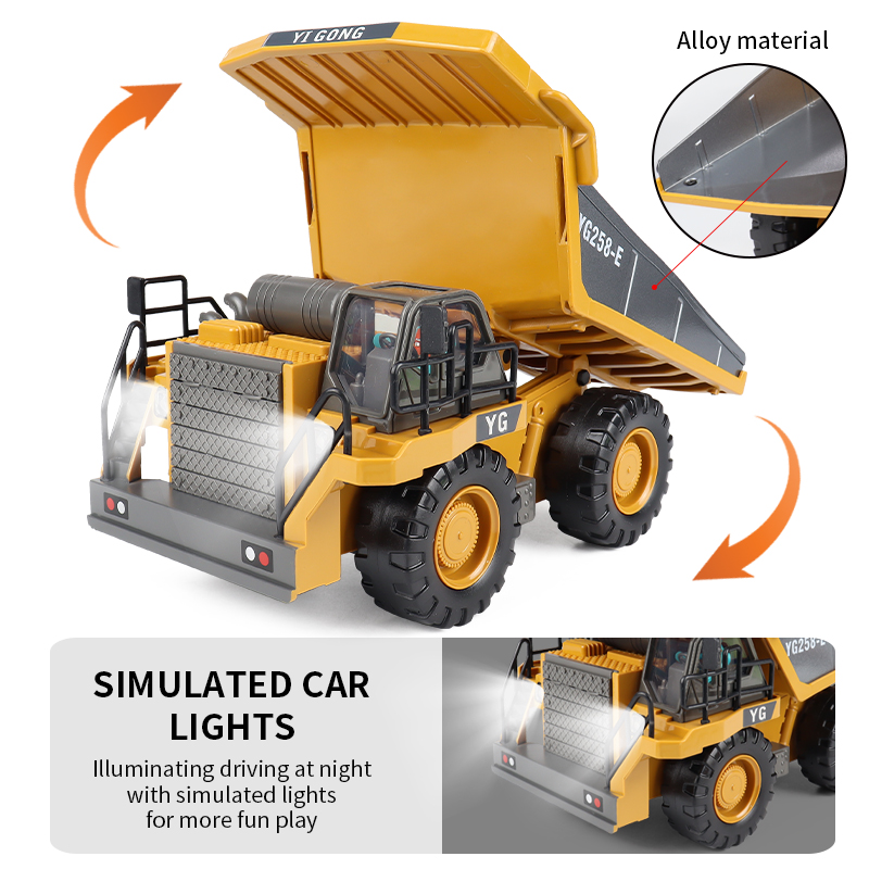 ZWN-excavadora con Control rem - Kids Outdoor Digger reseña y precio