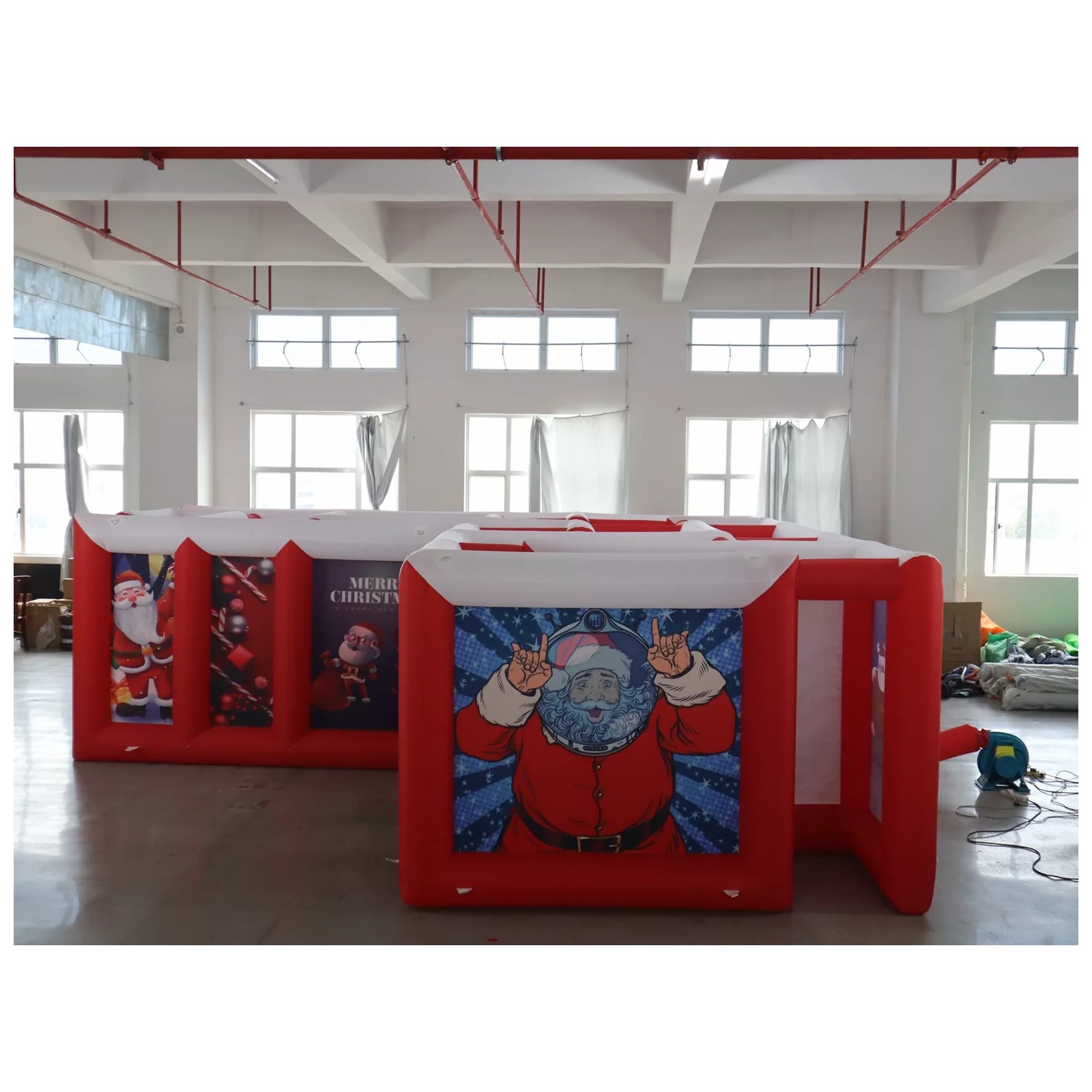 Laberinto Inflable Grande Rojo - Kids Outdoor Inflatable reseña y precio