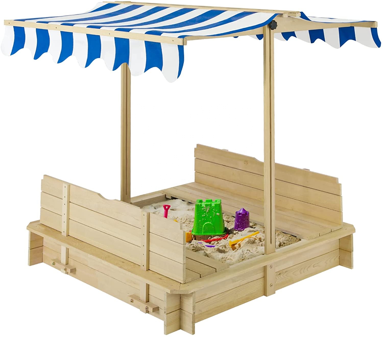 Barco de arena de madera de ju - Kids Unique Outdoor Toys reseña y precio