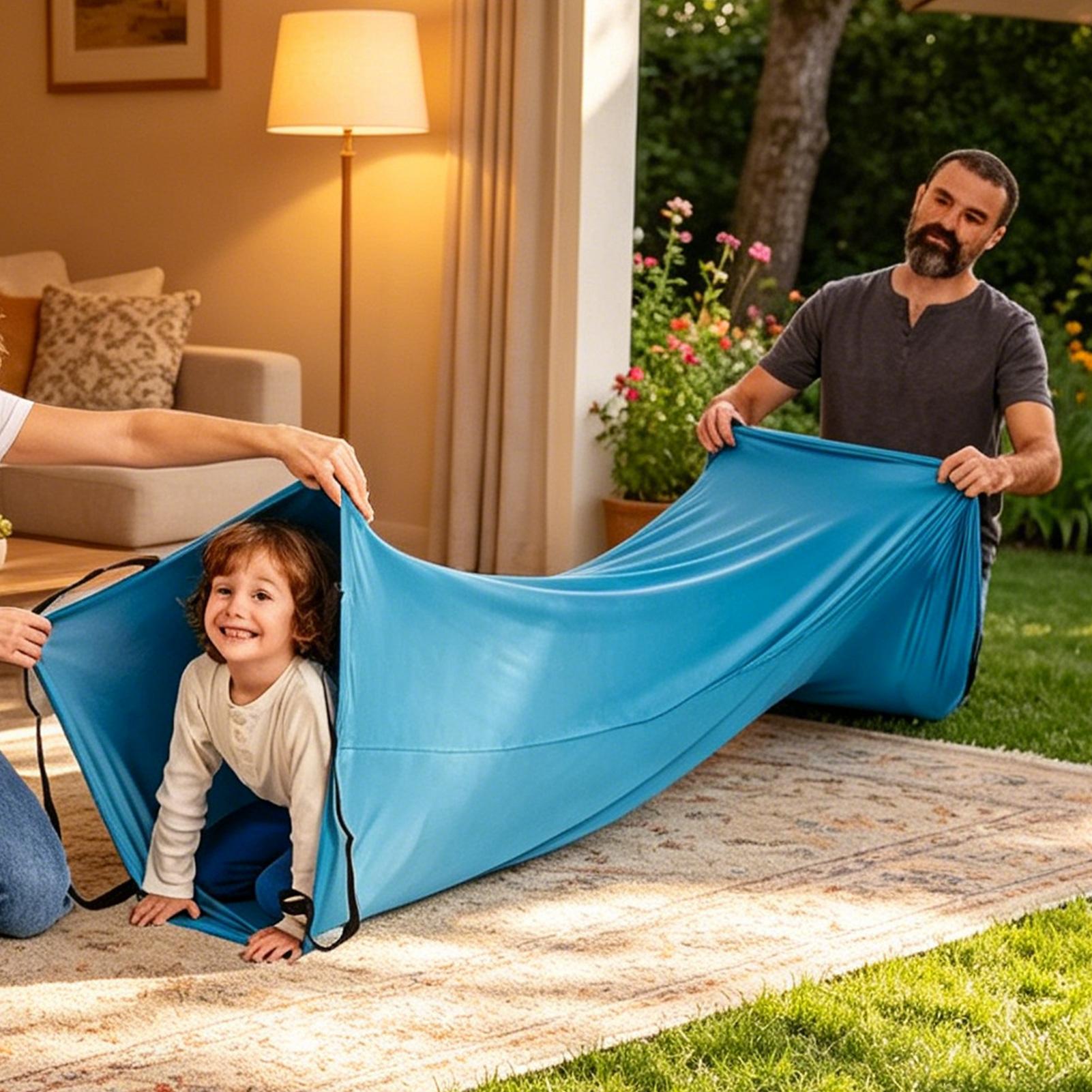 Túnel de tela lavable para niñ - Kids Outdoor Tunnel reseña y precio