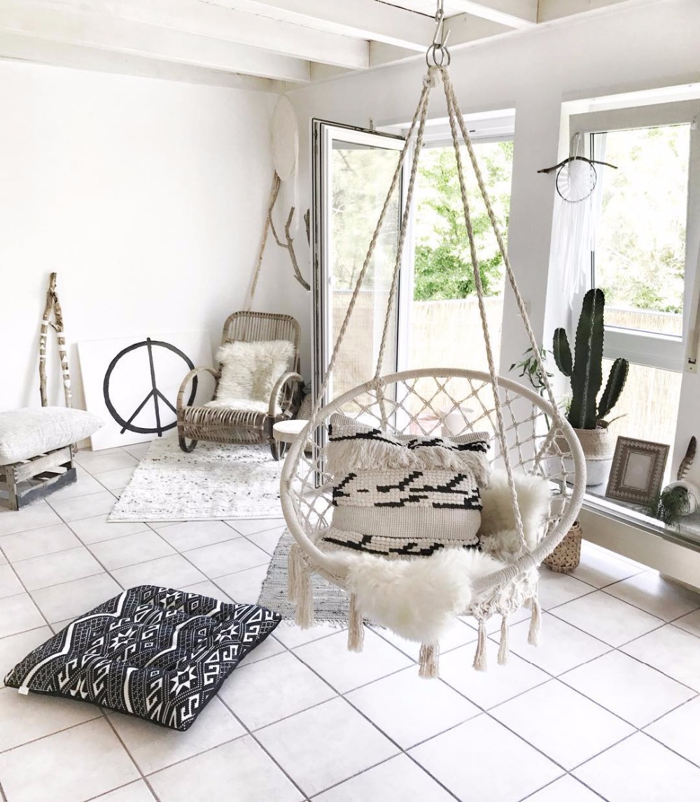 2025 Jardín nórdico hecho a ma - Kids Outdoor Hanging Chair reseña y precio