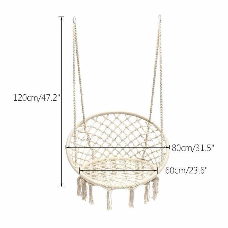 2025 Jardín nórdico hecho a ma - Kids Outdoor Hanging Chair reseña y precio