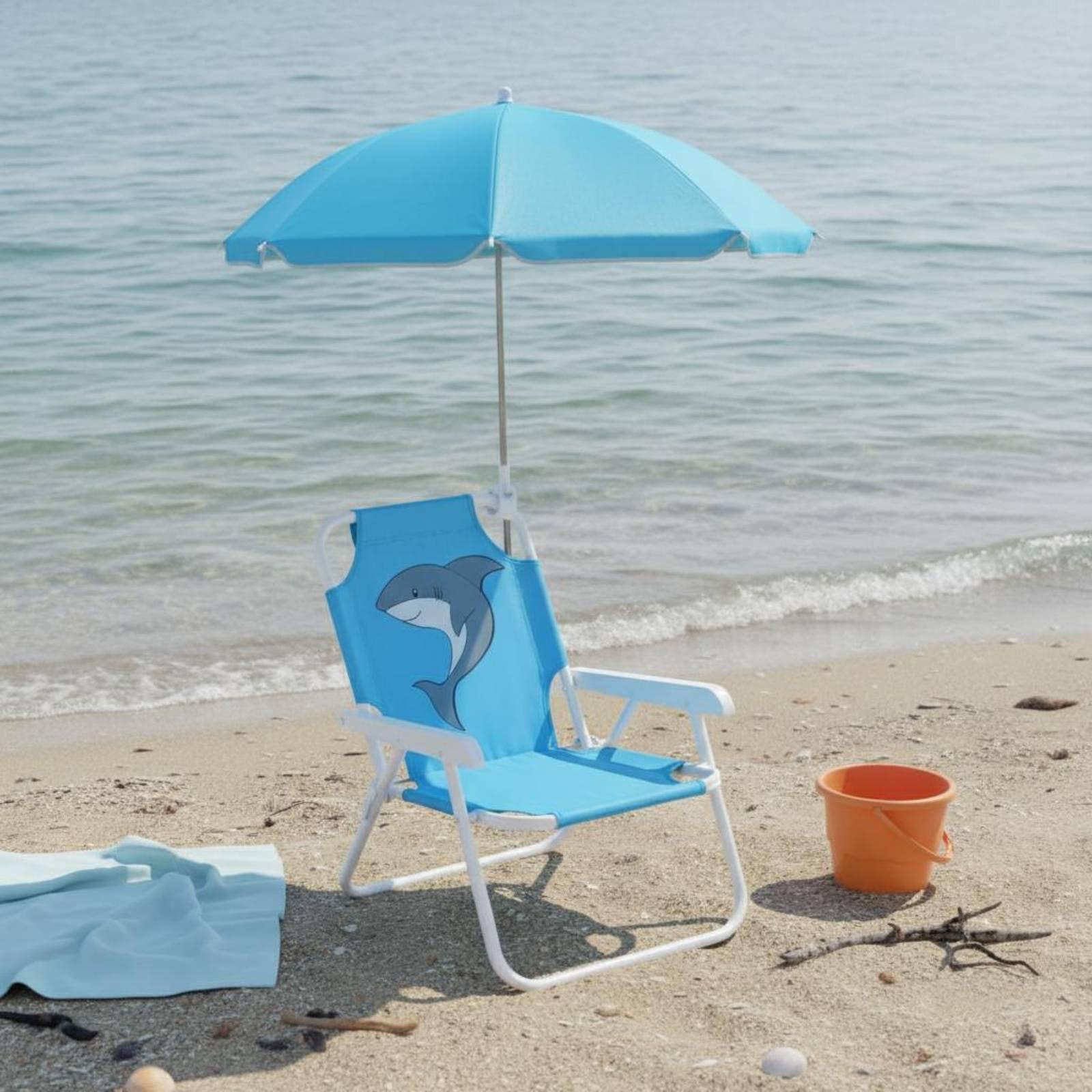 Silla Portátil para Niños con  - Kids Outdoor Umbrella Chair reseña y precio