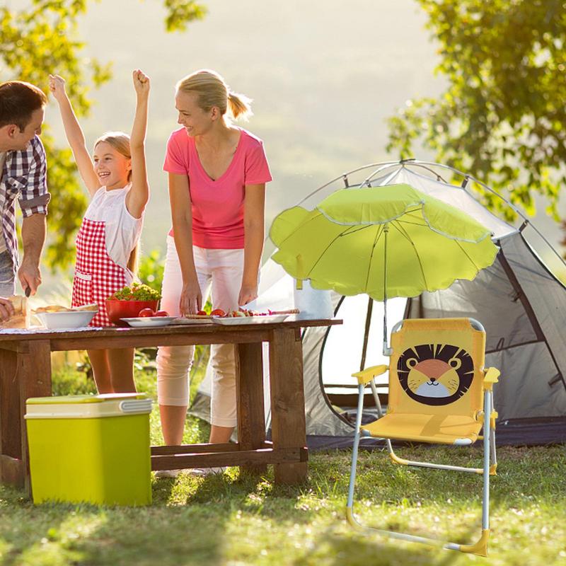 Silla con sombrilla para niños - Kids Outdoor Umbrella Chair reseña y precio